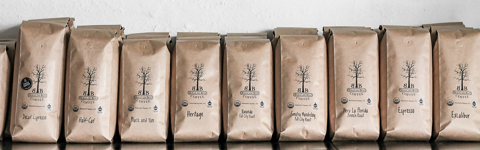 Burlap and Bean Coffee Online Store